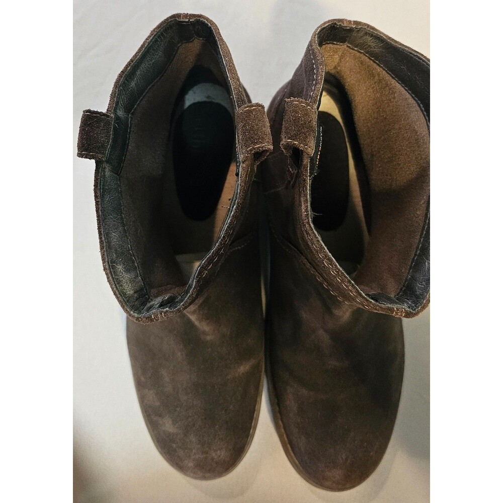 Timberland Earthkeepers Women’s 8 Boots 3267R Brown Suede Leather Rugged Outdoor - Picture 12 of 14